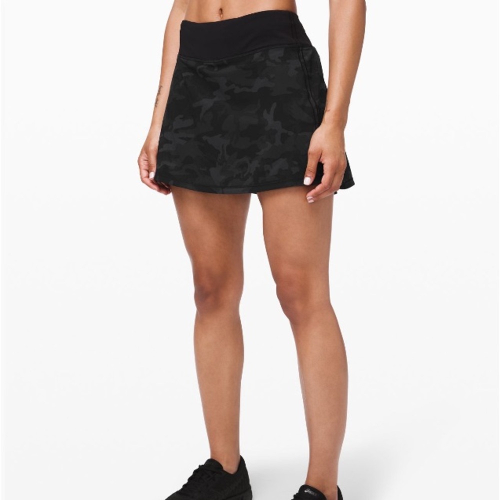 Lululemon tall pace revival skirt - camo
